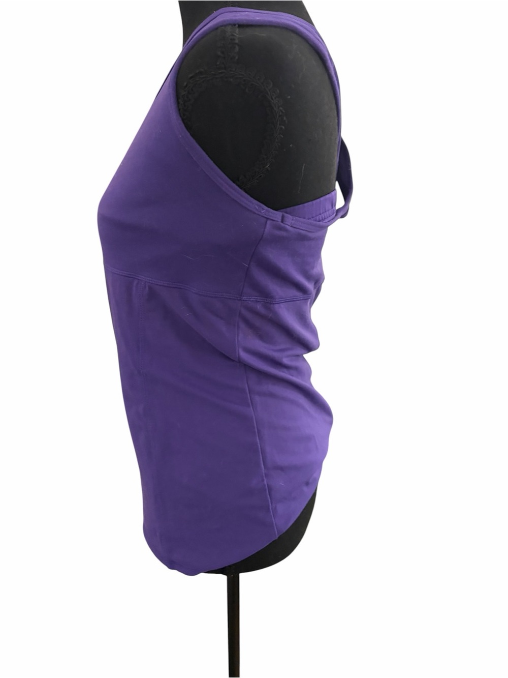 Champion Purple Racerback Athletic Tank Top Women's Medium Workout Activewear - Picture 4 of 5